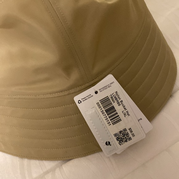 LULULEMON nylon bucket hat beige NWT - Picture 7 of 9